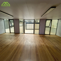 Maison capsule double en acier préfabriquée haut de gamme personnalisée, espace spacieux pour bureau, appartement, activités de plein air, fête, camping
