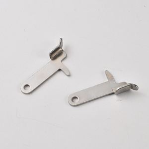 Accessoire de quincaillerie en argent poli pour borne de connexion à clipser, connecteur à ressort mâle pour soudure de carte de circuit imprimé - Product Image 3