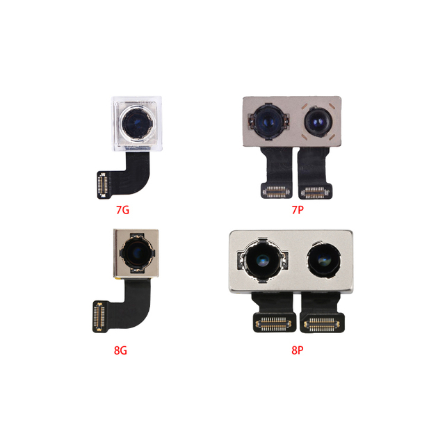 OEM Main Rear Back Camera for iphone 7 8 Plus Big Camera Flex Cable