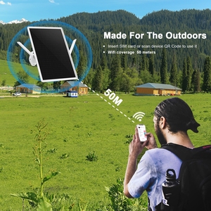 Outdoor Plastic <b>Portable</b> 4G Power Built-In Lithium Battery Long-Distance Transmission Firewall Function Hotel Furniture <b>Solar</b> - Product Image 3