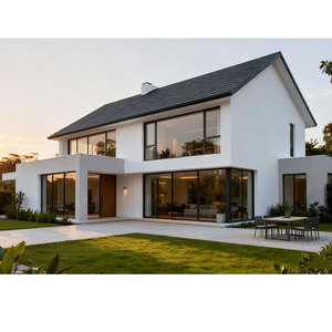 Fenêtre moderne personnalisée Fenêtre en alliage d'aluminium Fenêtre à battants en verre trempé insonorisé pour villa appartement - Product Image 1