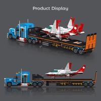 Mould King 24090 2026 Nouveau modèle de camion de transport d'avions MOC Briques de construction Jouet Cadeau pour adultes et enfants Ensembles de blocs de construction