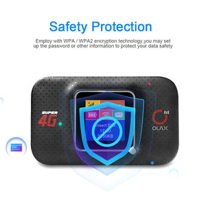 For OLAX MF6875 Mini CPE 4G Hotspot <b>Router</b> 300 Mbps LTE WiFi Wireless Mifis RJ45 Port 3000mAh Battery Pocket <b>Mobile</b> Firewall Esi - Product Image 4