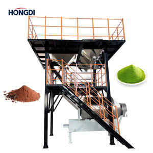 Mélangeur à tambour en acier inoxydable pour la ligne de production de prémélange d'ingrédients de thé au lait - Product Image 2