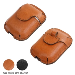Gran <span class=keywords><strong>oferta</strong></span> 2019 Funda de cuero auténtico para Airpod funda a prueba de terremotos inalámbrica - Product Image 1