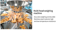 Machine d'emballage automatique à prix réduit emballage de scellage de remplissage de forme verticale multifonctionnelle pour puces granulaires