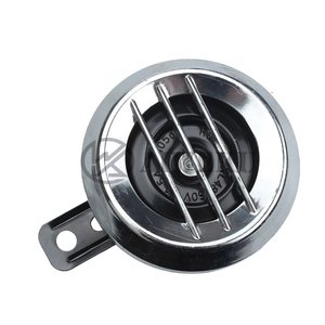 Nuevo altavoz de bocina redondo impermeable de sirena Universal de 60V para bocina de bicicleta eléctrica motocicleta ATV Go-Kart Scooter bocina fuerte - Product Image 6