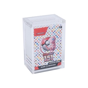 Boîtes en acrylique pour paquets de boosters Pokémon 151 - Product Image 1