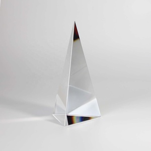 Nhà Máy Giá <span class=keywords><strong>Bk7</strong></span> Kính Quang Học Tam Giác Kim Tự Tháp Lăng Kính 6.35*12.7 Mm Góc Phải Góc Lăng Kính - Product Image 4