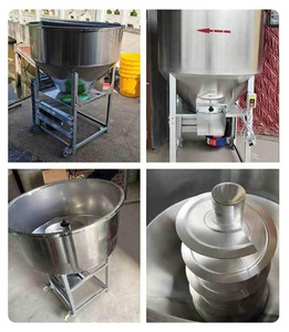 New 200kg Animal <strong>Feed</strong> Mill Mixer Stainless Steel Farm Poultry <strong>Chicken</strong> Fish <strong>Feed</strong> Grinder Machine Fish Poultry <strong>Chicken</strong> <strong>Feed</strong> Mixer - Product Image 4