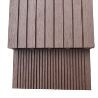 Plancher composite en plastique pour extérieur WPC, facile à installer, vente chaude en Chine