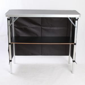 <span class=keywords><strong>Table</strong></span> de bar pliable, portable et amovible, avec jupe amovible, pour barbecue dans la cour arrière. - Product Image 1