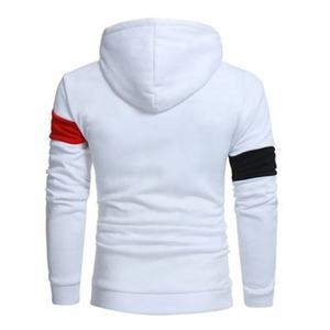 Solid Plain Color Long Sleeve 100%Cotton Fleece Customized Logo Design Men Pullover Hoodie Gym Fitness Fleece Man Winter Hoodies - Product Image 6