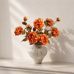 Flores Artificiales de Tacto Real, Peonías Hidratantes, Decoración para Interiores, Hogar, Fiestas y Bodas - Product Image 2