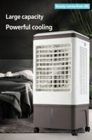 Mini Enfriador de Aire Evaporativo Eléctrico Portátil, 3 Velocidades, Temporizador de 15 Horas, Oscilación de 90°, Bajo Nivel de Ruido, Ahorro de Energía, para Hogar, Hotel, Exteriores