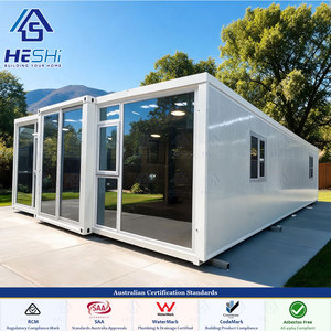 บ้านสำเร็จรูปแบบขยายได้มาตรฐานออสเตรเลีย ขนาด 20 ฟุต 40 ฟุต 1 2 3 4 5 ห้องนอน บ้านพักอาศัยทันสมัยขนาดเล็ก บ้านวิลล่า - Product Image 1