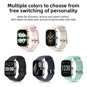 Jam tangan pintar olahraga TFT 1.85 inci resolusi tinggi suara AI game Mini tahan air IP68 mendukung panggilan BT jam tangan pintar modis - Product Image 6