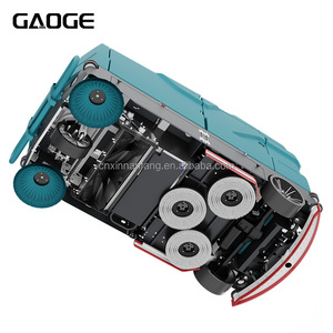 เครื่องขัดพื้นแบบนั่งขับ GAOGE XS90 สำหรับงานหนัก ใช้พลังงานแบตเตอรี่ ประสิทธิภาพสูง ครอบคลุมพื้นที่กว้าง สำหรับอุตสาหกรรม รุ่นใหม่ - Product Image 4