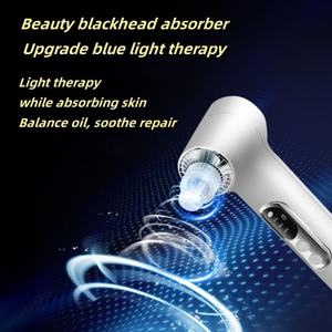 เครื่องดูดสิวเสี้ยนแบบสั่นสะเทือนรุ่นใหม่ อัพเกรดแล้ว สำหรับทำความสะอาดผิวหน้าอย่างล้ำลึก ช่วยขจัดสิวเสี้ยนและสิ่งสกปรกในรูขุมขน - Product Image 4