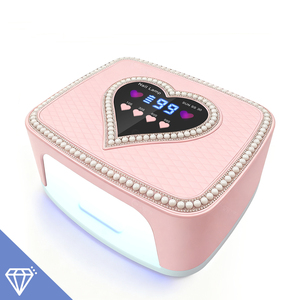 Nueva Lámpara UV Recargable con 42 LED, Diseño de Diamantes y Perlas, Lámpara Profesional para Uñas de Salón, Suministros para Uñas - Product Image 4