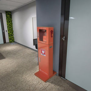 Xinzheng Botiquín de primeros auxilios para exteriores AED Gabinete de pared con alarma Desfibrilador DE EMERGENCIA Caja de control Caja de almacenamiento Caja de desfibrilador - Product Image 5