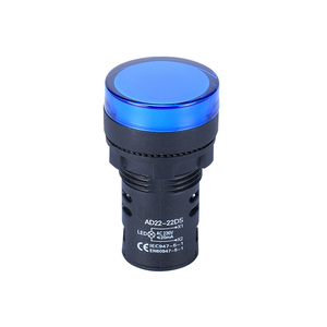 Lampe indicatrice en plastique de 22 mm, idéale pour une utilisation dans les boîtiers électriques et les tableaux de distribution. - Product Image 6