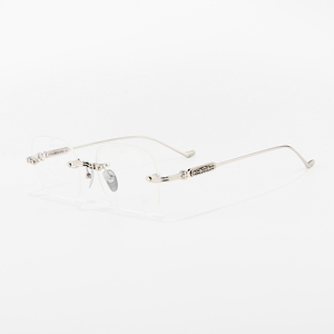 Lunettes <span class=keywords><strong>de</strong></span> <span class=keywords><strong>vue</strong></span> médicales <span class=keywords><strong>de</strong></span> luxe <span class=keywords><strong>de</strong></span> marque haut <span class=keywords><strong>de</strong></span> gamme, sans monture, en titane, très vendues, raffinées et élégantes, pour femmes et hommes - Product Image 3