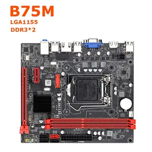 B75 האם LGA 1155 שולחן עבודה תמיכה USB3.0 SATA3 B75M בסיס צלחת אמא לוח ddr3 placa 1155 ddr3 lga1155