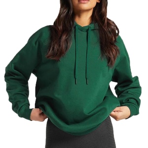 Sudadera con Capucha para Mujer, Estilo Primavera-Otoño, Estampada, 100% Algodón, Transpirable, Ecológica, Corte Holgado, Tallas Grandes - Product Image 3