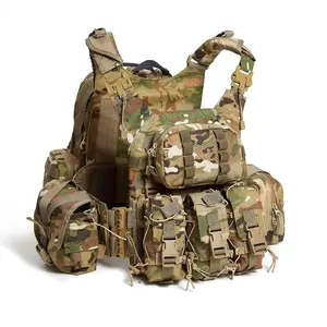 Échantillon gratuit système de gilet d'assaut modulaire Compatible avec le sac à dos d'assaut de 3 jours OCP Camouflage