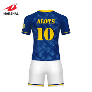 Special offer factory outlet 100% polyester summer football uniforms for group - Product Image 3