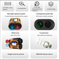 Pengukur jarak laser golf digital OEM baru 500m, teleskop pengukur jarak laser, grosir pengukur jarak laser golf