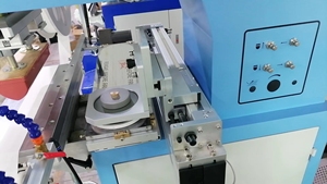 New PLC kiểm soát tampografia máy in động cơ servo không dệt Ribbon Pad máy in ống đồng tấm loại cho nhãn sản xuất - Product Image 3