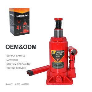 توريد رافعات هيدروليكية أسطوانية بسعات مختلفة 5 طن، رافعات سيارات صينية الصنع مع علبة ملونة - Product Image 1