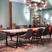Meubles de salle à manger de luxe modernes ensemble de tables à manger combinaison de 8 chaises meubles de maison en bois 1 ensemble excellent