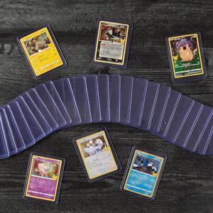 Ultra PVC Toploader 3x4 Trading Cards Sports Cards Pro Premium Seamless <strong>Frame</strong> Blue Hint