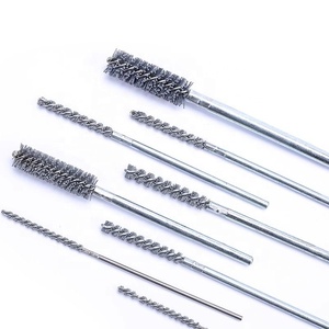 <span class=keywords><strong>Brosse</strong></span> abrasive en fil de SiC de qualité industrielle/DIY pour le polissage et l'ébavurage des corps de soupape en aluminium – Nettoyage des trous ronds OEM 1 Diamètre - Product Image 2