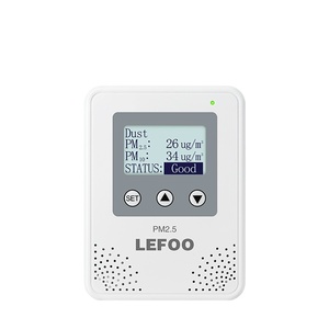 LEFOO New Arrival Laser PM2.5 PM10 Indoor Poeira Transmissor do ar Qualidade Sensor Poeira Controlador