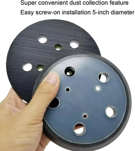 美国本地库存船舶24小时免费送货美国2Pcs 5in 5孔钩环轨道砂光机更换垫兼容 - Product Image 6