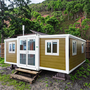 บ้านสำเร็จรูปแบบตู้คอนเทนเนอร์ขนาด 20 ฟุต 40 ฟุต ขยายได้ ราคาประหยัด พร้อมครัว บ้านเคลื่อนที่ บ้านพกพา บ้านหรู - Product Image 1