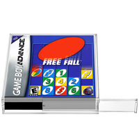Boîtier de cartouche acrylique transparent pour GBA Game Boy Advance Display Storage Box Accessoires de jeu