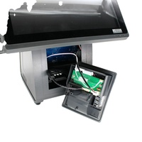 Terminal POS Pintar Model ABS8000 Kustomisasi Grosir, Layar Sentuh Kapasitif, CPU Intel J1900 Quad-core, Sistem Operasi WIN7/WIN10