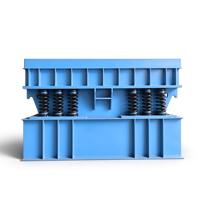 Machine de séparation vibrante fixe pour la fonderie, équipement de séparation du sable de résine pour usine de fonderie
