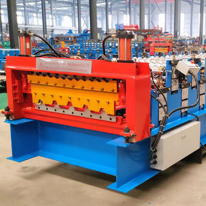 상품의 새로운 도착 더블 레이어 지붕 패널 롤 성형 기계 더블 레이어 Ibr 루핑 시트 기계 - Product Image 2