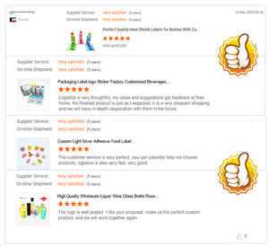 Cuộn nhãn dán tròn vinyl chống thấm với in màu cho bao bì thực phẩm & thương hiệu, nhận đặt hàng tùy chỉnh - Product Image 5