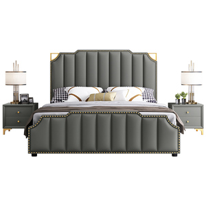Home Bedroom Furniture Set Queen Bed Frame Double Single king Size Letto <strong>Camas</strong> Matrimonial Muebles <strong>De</strong> Dormitorio Up-holstered - Product Image 6