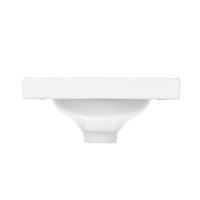 Inodoro Moderno Premium S-Trap Blanco Brillante con Moldeado Integrado, Modelo GC3100C02-055 CN para Uso Comercial y Hospitalario
