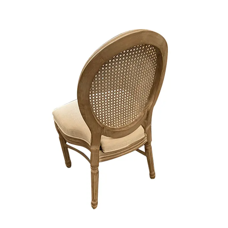 Free Sample High European Style Brown Rose Gold Green Oak Steel Victorian Back Cream Louis Xvi Dining Chair For Heavy People