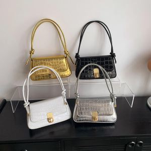 Luxury women's Handbags Large Capacity Luxury Women Handbags Gold Color Fashion Women Shoulder Bag Durable PU Leather Bags - Product Image 4