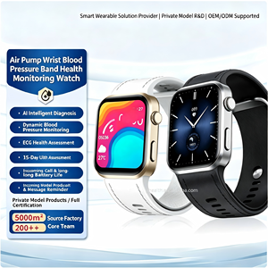 นาฬิกาอัจฉริยะวัดความดันโลหิต Pro Pump รุ่นปี 2026 สำหรับผู้สูงอายุ พร้อมระบบแจ้งเตือนเมื่อล้ม ระบบติดตามสุขภาพ AI 24 ชั่วโมง ความแม่นยำสูง หน้าจอ AMOLED กันน้ำ 5 ATM รองรับ OEM - Product Image 1